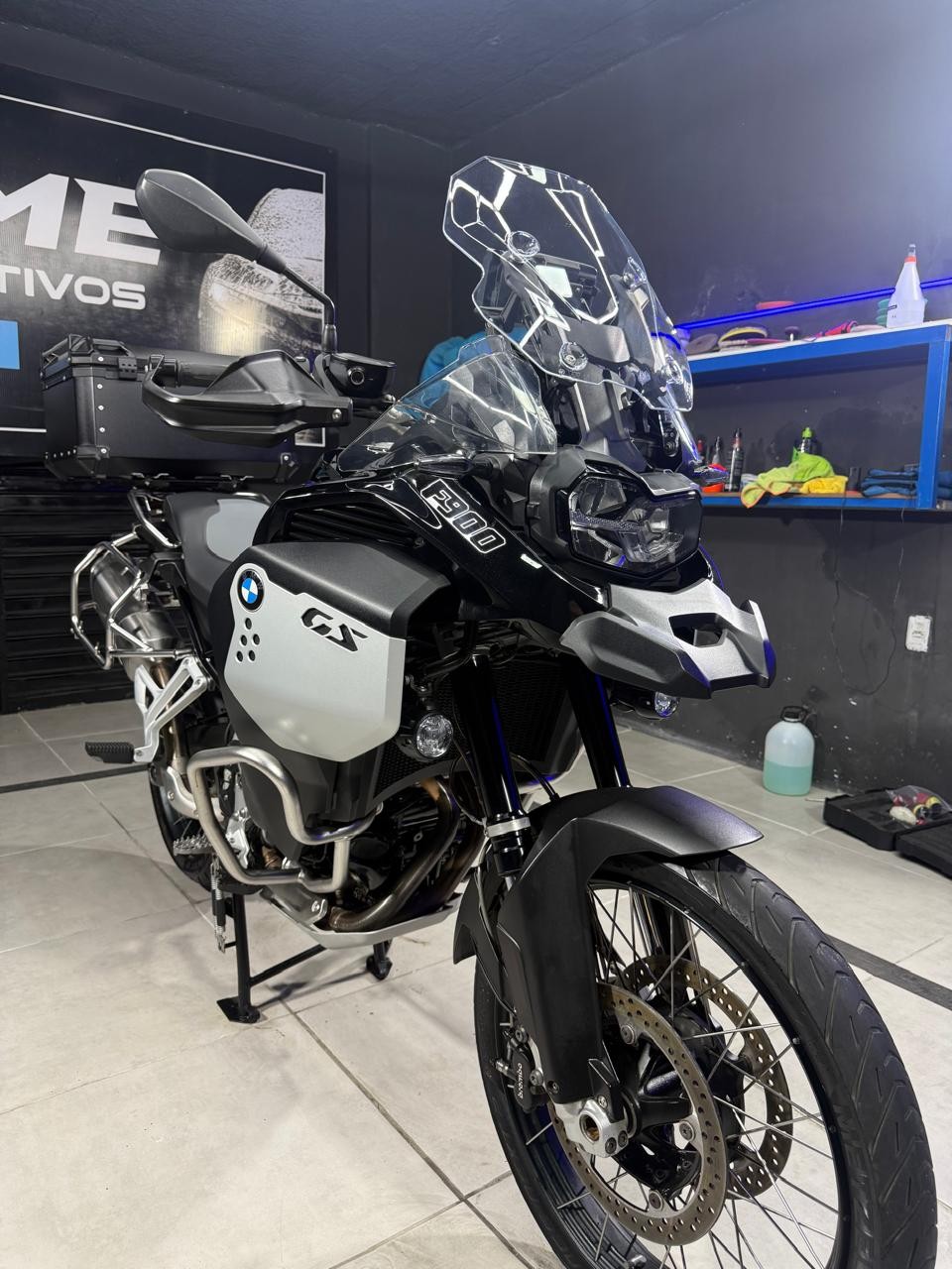 Moto BMW GS finalizada na B Prime